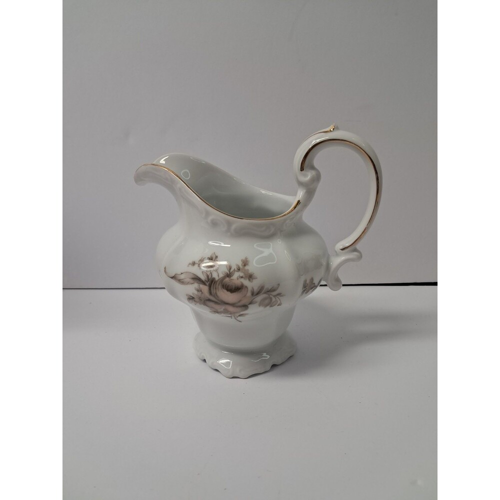 Sepia Rose Creamer by Johann Haviland